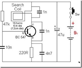 diy-gold-detector-schematic Pulse Induction Metal Detector, Battery Charger Circuit, Gold Detector, Electronic Circuit Design, Black Magic Book, Electronics Basics, Electronic Schematics, Electronic Circuit Projects, Electronic Circuit