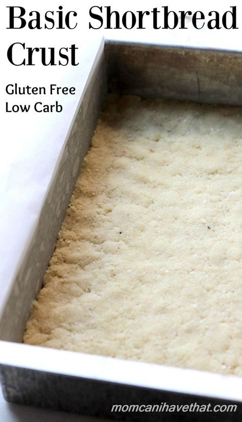 Gluten Free Shortbread, Low Carb Maven, Lowest Carb Bread Recipe, Low Carb Low Sugar, Shortbread Crust, Low Carb Cookies, Lchf Recipes, Low Carb Sweets, Low Carb Baking