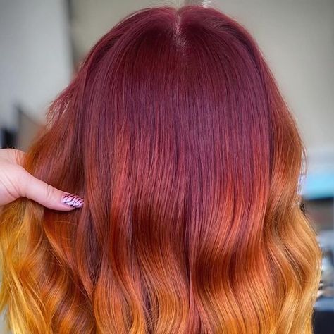 AZ Hairstylist on Instagram: "Arizona Sunset 🌅" Sunset Hair, Arizona Sunset, Color Inspo, Hair Inspo Color, Hair Stylist, Arizona, Hair Color, Hair, On Instagram