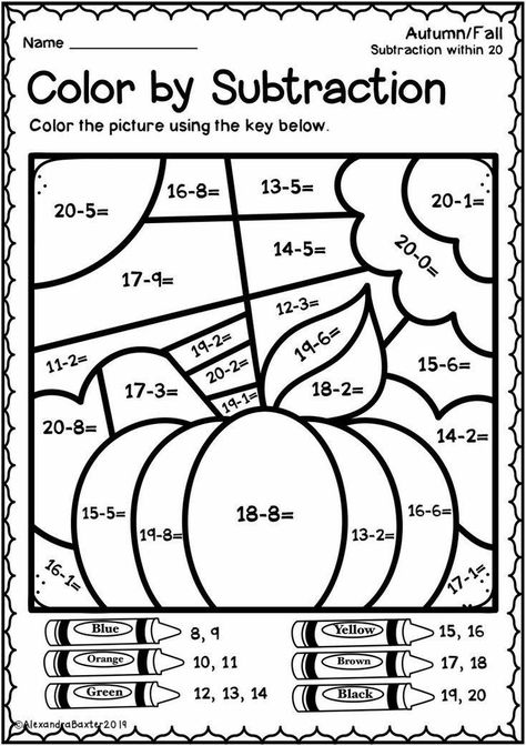 Subtraction Coloring Worksheets, Addition With Pictures, Color By Number Subtraction, Subtraction Color By Number, Addition Coloring Worksheet, Christmas Math Worksheets, Subtraction Kindergarten, Math Coloring Worksheets, Math Pages