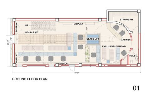 Integrated Environs, IE Design Delhi, India Jewelry Showroom, Store Plan, Glass Lift, Jewellery Boutique, Jewelry Store Design, Interior Design Plan, Kitchen Showroom, Store Layout, Boutique Interior Design