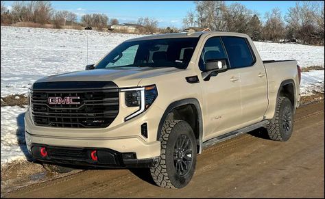 The 2023 GMC Sierra 1500 AT4X: Powerful, Luxurious Pickup -- from Planet Dave Gmc Trucks Sierra 1500, 2023 Gmc Sierra At4, Gmc Sierra 1500 Accessories, Gmc Sierra 2022, 2023 Gmc Sierra, Luxurious Cabin, White Gmc Sierra 1500 Lifted, 2021 Gmc Sierra, 2004 Gmc Sierra 2500 Hd