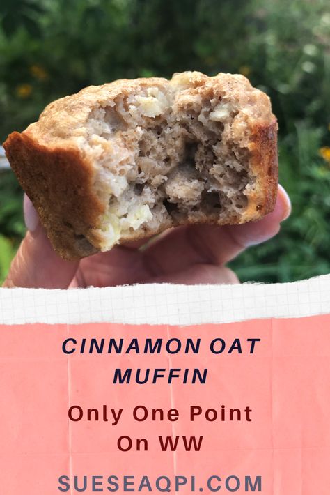 Muffin Recipes Cinnamon, Weight Watchers Muffins, Muffins Healthy, Weight Watchers Meal Plans, Weight Watchers Snacks, Weight Watchers Recipes Desserts, Weight Watchers Breakfast, Cinnamon Muffins, Kodiak Cakes