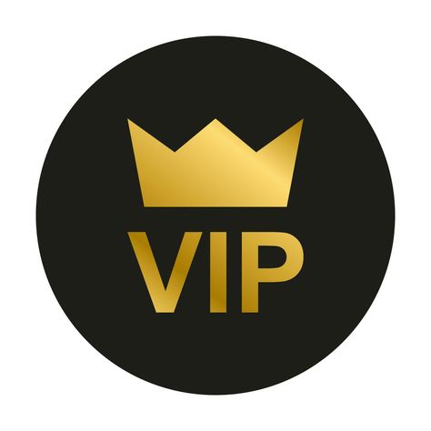 VIP icon vector for graphic design, logo, website, social media, mobile app, UI Vip Logo, Youtube Logo, Mobile App Ui, App Ui, Graphic Design Logo, Design Logo, Style Icons, Mobile App, Vector Art