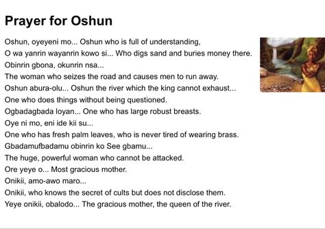 Oshun Prayer, Oshun Offerings, Oshun Goddess, Orisha Oshun, My Spirit, A Witch, Witch, Essence