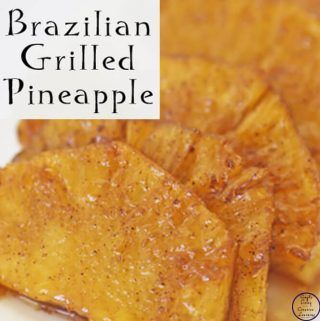 Grilled Fruit Dessert, Grilled Potato Recipes, Grilled Pineapple Recipe, Grilled Peach Salad, Grilled Watermelon, Brazilian Desserts, Cinnamon Glaze, Brazilian Dishes, Grilled Sweet Potatoes