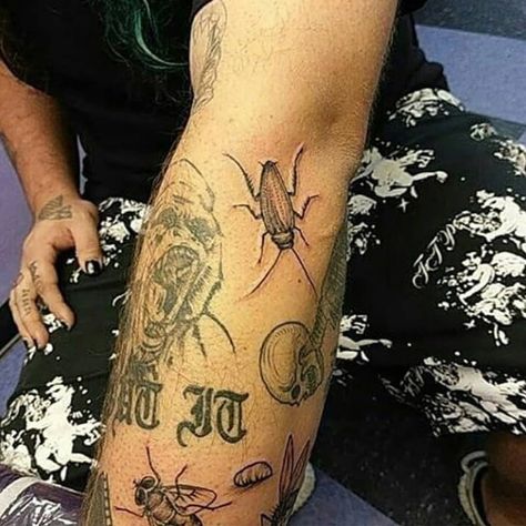 Mosquito Tattoo, Ruby Tattoo, Tattoo Tour, Kon Bleach, Cherry Tattoo, Side Thigh Tattoos, Cherry Tattoos, Skeleton Tattoos, Dope Tattoos For Women