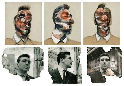 Francis Bacon Triptych, Matthew Smith, Bacon Art, Richard Diebenkorn, Dark Portrait, Robert Motherwell, Cy Twombly, Gerhard Richter, Francis Bacon