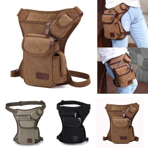 Thigh Bag, Motorcycle Camping Gear, Leg Bag, Hip Belt, Multipurpose Bag, Cool Gear, Utility Belt, Belt Pouch, Hip Bag