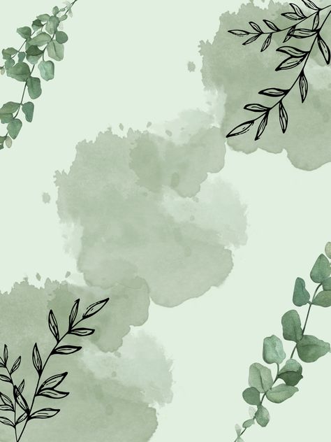 Green Leaves Wallpaper, Green Aesthetic Wallpaper, Cute Images For Wallpaper, Cute Summer Wallpapers, Paper Background Design, Leaves Wallpaper, Pretty Backgrounds, Girl Dog, Bullet Journal Design Ideas