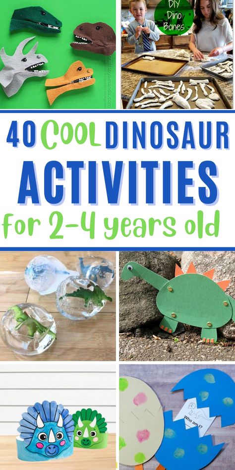 Dino Week Preschool, Dinasour Activity For Preschool, Dinosaur Preschool Crafts, Dinosaur Arts And Crafts, Dinosaur Crafts For Toddlers, Dinosaur Art Preschool, Easy Dinosaur Crafts, Dinosaur Activities For Toddlers, Dino Activities