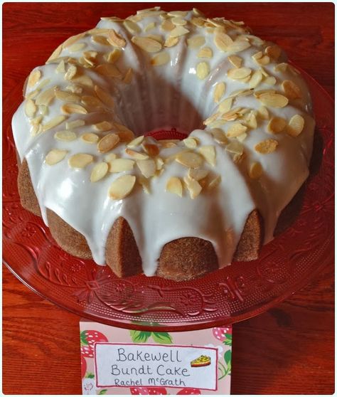 Bakewell Bundt Cake Bundt Cake Recipes Uk, Bunt Cake Recipe, Bundt Cake Recipes, Cake Recipes Uk, Savory Cakes, Lime Cake, Cakes Recipes, Pound Cakes, Tea Cake