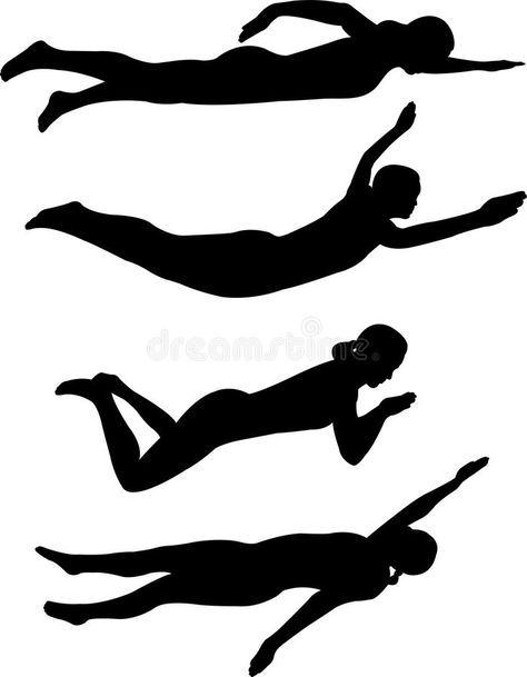 Swimming Styles, Swim Team Party, Swimming Pool Cake, Swimming Cake, Swim Team Shirts, Iron Man Tattoo, Clip Art Silhouette, Person Silhouette, Team Ideas