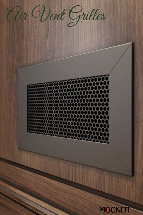 Let no area of a home or office go overlooked in the area of style! Beautiful and functional, these classy mesh, wooden, and plastic air vent grilles are perfect for anyone who takes great pride in their work space.  #furnitureairgrilles #returnairgrilles Air Ventilation Design, Return Air Grill, Air Conditioner Cover Indoor, House Ventilation, Ceiling Vents, Wall Vents, Air Conditioner Cover, Louver Windows, Ventilation Design