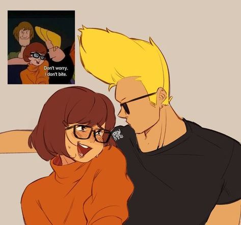 Cartoon Network Fanart, Scooby Doo Mystery Inc, Scooby Doo Images, Down Bad, Johnny Bravo, Cartoon Crossovers, Cute Art Styles, Cartoon Shows, Art Inspiration Drawing