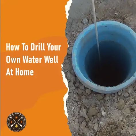 How To Drill Your Own Water Well At Home Water Well Hand Pump, Well Hand Pump, Deep Well Hand Pumps, Well Water System, Diy Septic System, Hand Water Pump, Water Well Drilling Rigs, Water Collection System, Wind Power Generator