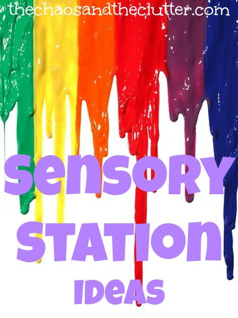 Sensory Station Ideas for the home http://goldenreflectionsblog.com/2014/07/teaching-practical-life-skills-in-your-homeschool-preschool.html Sensory Stations, Sensory Tubs, Sensory Motor, Sensory Ideas, Sensory Integration, Kids Sensory, Sensory Processing, Motor Activities, Preschool Classroom