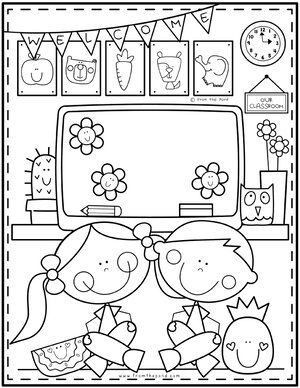 Tumblr Coloring Pages, Kindergarten Colors, Kindergarten Coloring Pages, I Love School, Preschool Coloring Pages, Paw Patrol Coloring Pages, School Coloring Pages, Detailed Coloring Pages, Easy Coloring Pages