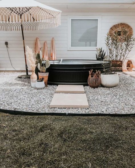 Cheap Backyard, Backyard Remodel, Budget Patio, Backyard Inspiration, Backyard Inspo, Small Backyard Pools, Budget Backyard, Backyard Makeover, Dream Backyard