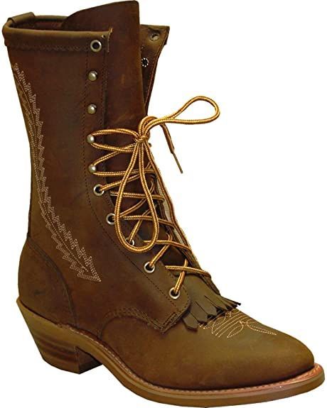 Abilene Men's 12" Western Packer Boot Soft Round Toe Chef Wear, Traditional Embroidery, Cowboy Up, Work Boots Men, Western Boot, Clothing Logo, Leather Items, Work Boots, Western Wear