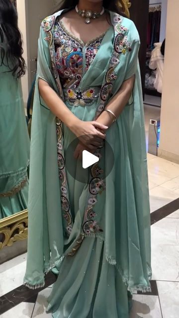 Andaaz Boutique on Instagram: "Drape saree with cape made for a cutie 🫶 Thank you to all our amazing customers who chose us in ‘23! We’re now taking orders for wedding party dresses for ’24, with daily updates to keep you in the loop. Stay tuned! For inquiries and orders, WhatsApp us at 9779057027 or call us at ☎️ 8289057027. #WeddingFashion #BridalStyle #PartyDresses #FashionGoals #NewYearNewLook #WeddingSeason #BrideToBe #BridesmaidsDresses #FashionUpdates #OrderNow #TrendyStyles #InstaFashion #DressShopping #WeddingPlanning #FashionInspiration #DressGoals #InstaStyle #WeddingPrep #Fashionista #ShopNow #StylishOutfits #DreamDress #FashionForward #TrendAlert #WeddingDayReady #SpecialOccasion #DressDesign #FashionDesign #punjabisuits #punjabiweddings" Saree With Cape, Punjabi Weddings, Drape Saree, Punjabi Wedding, Wedding Prep, The Loop, Wedding Party Dresses, Fashion Updates, Dream Dress