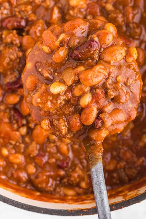 Chilli Beans Recipe, Three Bean Chili Recipe, 3 Bean Chili, Beef And Bean Chili, Quick Chili Recipe, Easy Homemade Chili, Quick Chili, Three Bean Chili, Bean Chili Recipe