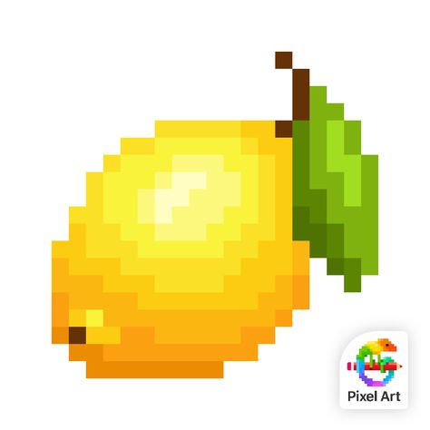 Coloring by numbers is fun with Pixel Art! https://goo.gl/LWx8qm Coloring By Numbers, Drink Art, Minecraft Pixel Art, Color By Numbers, Pixel Art, Minecraft, Lemon, Mario Characters, Fictional Characters