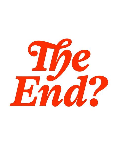 aLLcAPS | SOON ❤️‍🩹 The End [ði:end] (n.)Often celebrated by designers as the moment when an endless typeface project is finally released #ackolektiv | Instagram The End Typography, Fragmented Typography, Overlapping Text Typography, Explosive Typography, The End, Typography, In This Moment, Celebrities, Instagram