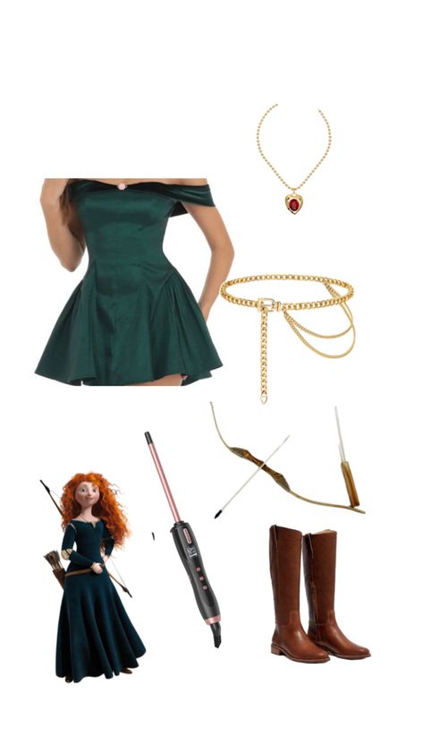 Merida Costume, Dapper Day, Halloween Costumes, Lookbook, Halloween