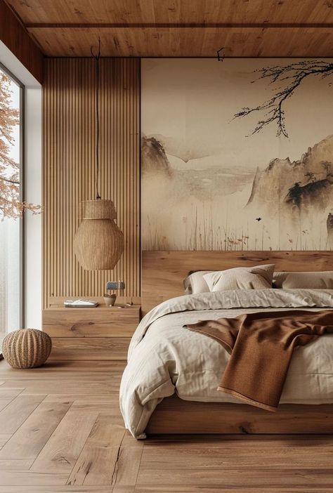 Japandi Bedroom Ideas, Zen Bedroom Ideas, Japandi Bedroom Design, Japandi Bedroom, Japandi Interior Design, Japanese Bedroom, Japandi Interiors, Japandi Home, Bunk Bed Designs