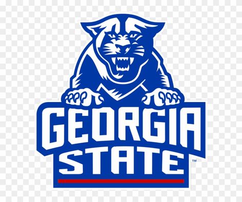 Georgia College, Georgia State University, Panther Logo, Panthers Football, Georgia State, University Logo, College Logo, University Of Georgia, State College