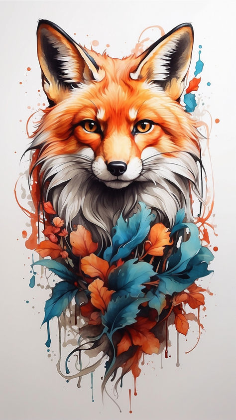 Embark on a journey of enchantment with our stunning fox tattoo sketch! 🎨✨ Join our Telegram channel for a treasure trove of vibrant fox-themed designs that celebrate the spirit of these majestic creatures. 📲🦊 Subscribe now for an exclusive look into the kaleidoscope of possibilities in fox-inspired ink. Let the colors of nature adorn your canvas! #ColorfulFoxTattoo #InkMagic #Tattoo #TattooIdeas Fox Pictures, Geniale Tattoos, Fox Tattoo, Magazines For Kids, Fox Art, The Fox, Fashion Logo, Pigment Ink, Phone Backgrounds