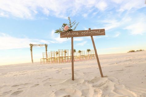 Planning a wedding on a public beach Beach Wedding Signs, Clearwater Beach Wedding, Beach Wedding Locations, Beach Wedding Ceremony, Bohemian Beach Wedding, Beach Wedding Decorations Reception, Beach Wedding Centerpieces, Beach Theme Wedding Invitations, Bridal Theme