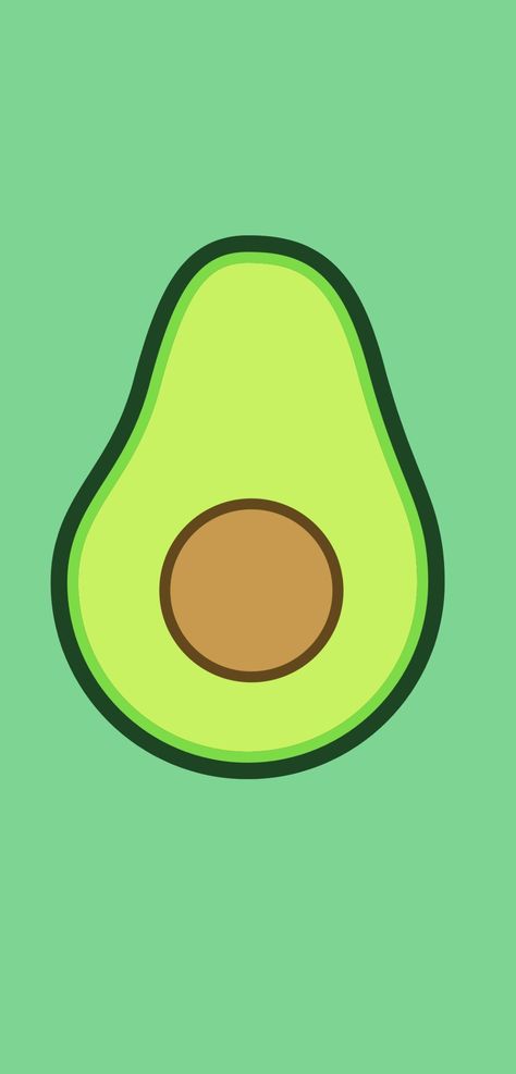 Cute Avocado Wallpaper, Avocado Picture, Aesthetic Avocado, Avocado Wallpaper, Avocado Stuff, Doodles Kawaii, Bujo Themes, Me Wallpaper, Wallpaper Preppy