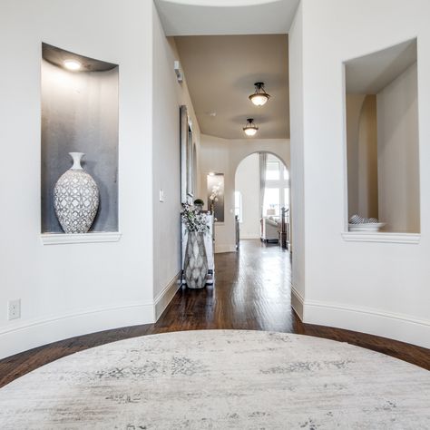 Welcome to your humble abode. Rotunda Foyer Entryway, Bloomfield Homes, Front Foyer, Elegant Entryway, Chicago House, Foyer Entryway, Front Entryway, Texas House, Foyer Design