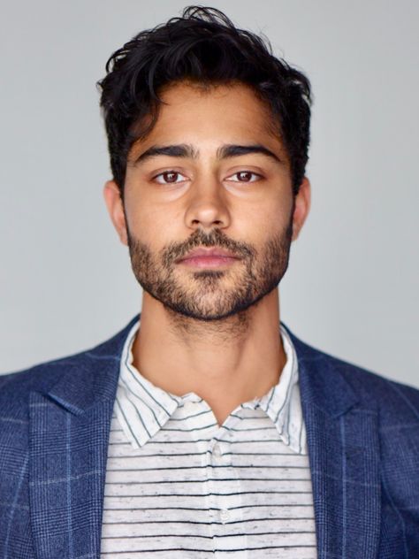 Manish Dayal, Indian Man, Poses References, Fluffy Hair, Manish, Om Nom, Celebrities Male, In Hollywood, Look Fashion