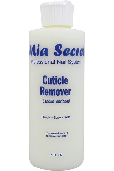 Mia Secret Cuticle Softener &amp; Remover - Quick Easy Safe - 6 oz Cuticle Dissolver Cream for Hand or Foot Nails - Removes Cuticles Safely and Softens the Edge - Excellent for Manicures and Pedicures Cuticle Softener, Cuticle Cream, Minimalist Nail Art, Cuticle Remover, Seasonal Nails, Dotting Tool, Nail Cuticle, Happy Paintings, Pedicures