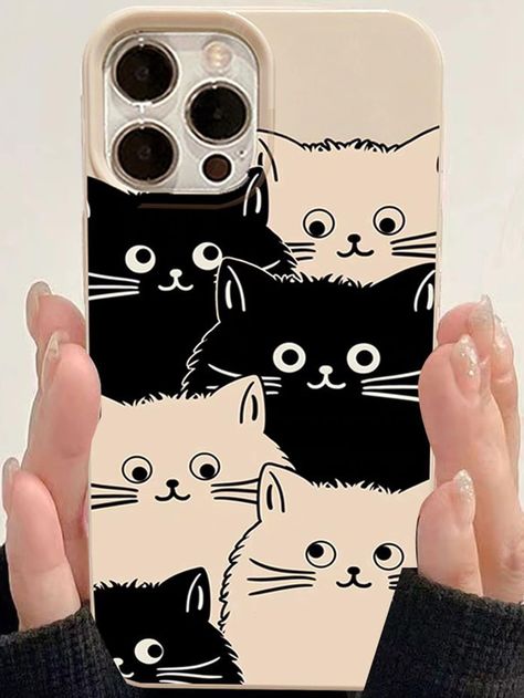 Electronics Devices, Creative Iphone Case, Abstract Wall Painting, Cat Doodle, Collage Phone Case, Iphone Cases Cute, Cats Phone Case, Pretty Iphone Cases, Print Phone Case