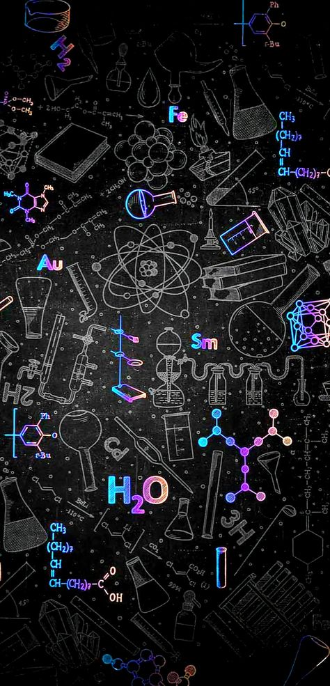 Lab Wallpaper Chemistry, Chemistry Black Wallpaper, Science Phone Wallpaper, Sciencetist Wallpaper, Biochemistry Aesthetic Wallpaper, Chemistry Art Wallpaper, Chemistry Wallpaper Science, Chemistry Wallpaper Backgrounds, Science Wallpaper Backgrounds