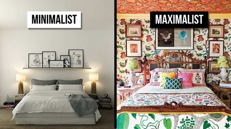 Some say becoming a minimalist is the key to happiness. Others disagree. By understanding some of the history of philosophy, you can decide for yourself. Maximalist Minimalist, Minimalist Maximalist, Maximalist Decor, English Design, Minimalist Interior Design, Maximalism, Minimalist Lifestyle, Chic Home, Dream Bedroom