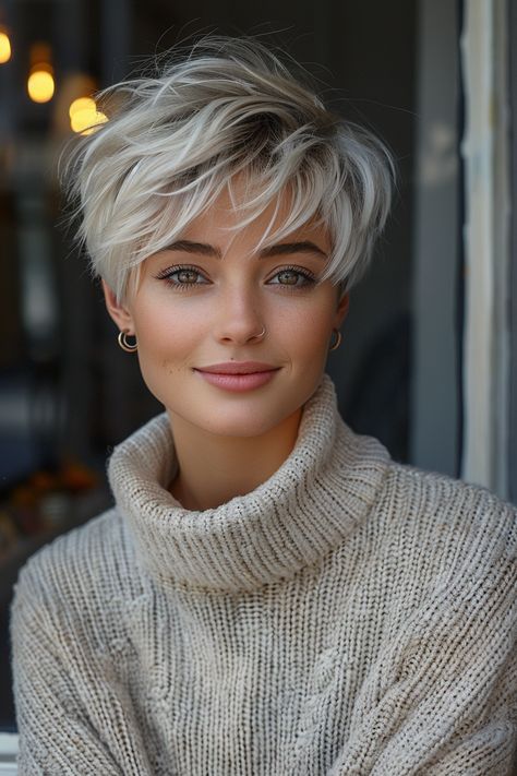 Short Choppy Haircuts, Choppy Haircuts, Short Hair Images, Messy Short Hair, Natural Wavy Hair, Short Grey Hair, Edgy Short Hair, Sassy Hair, Pixie Haircuts