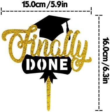 Ships within 24 Hours or Less! Buy This Product Form Our Website For Your Amazing Party! Acrylic Finally Done Cake Topper,Class of 2022, High School Graduation, College Graduat Party Decorations,I Did It ,So Proud of You Cake Decor Shop at https://www.homepartyking.com/product/acrylic-finally-done-cake-topperclass-of-2022-high-school-graduation-college-graduat-party-decorationsi-did-it-so-proud-of-you-cake-decor Graduation College, Senior Stuff, College Graduation Parties, So Proud Of You, Class Of 2022, Cake Decor, High School Graduation, School Graduation, Decor Shop