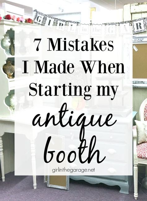 Antique Booth Ideas Staging, Vendor Tips, Vintage Market Booth, Antique Store Displays, Vintage Booth Display, Vendor Booth Display, Flea Market Booth, Antique Booth Displays, Antique Mall Booth