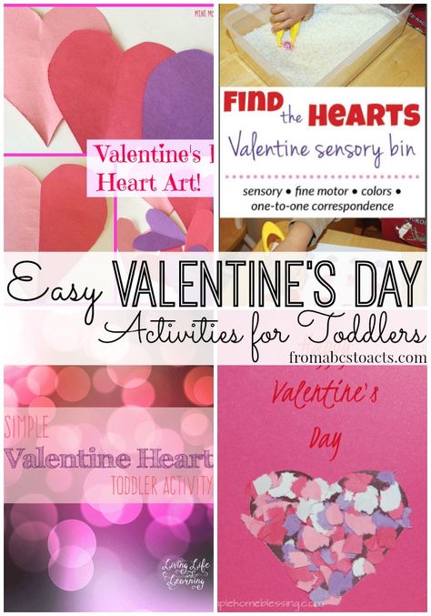 Valentine Activities for Toddlers Valentine Activities For Toddlers, Valentine Sensory, Valentine Party Game, Valentine's Day Crafts, Valentines Games, Awesome Crafts, Preschool Valentines, Valentine's Day Games, Valentine Activities