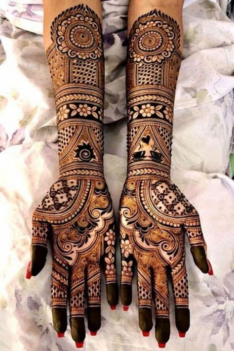 Wedding Henna Designs, Rajasthani Mehndi Designs, Indian Mehndi Designs, Tato Henna, Mehndi Designs 2018, Bridal Mehendi Designs Hands, Tattoo Henna, Bridal Henna Designs, Modern Mehndi Designs