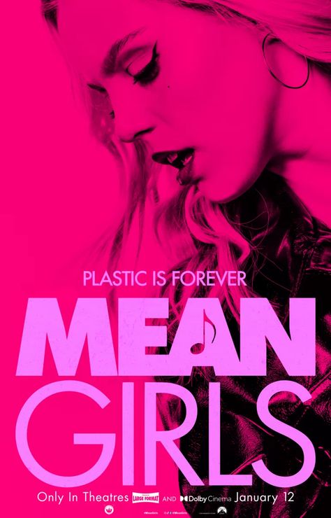 MEAN GIRLS | New Cast Posters - FSM Media Renee Rapp, Regina George, Mean Girls, Queen, Pink