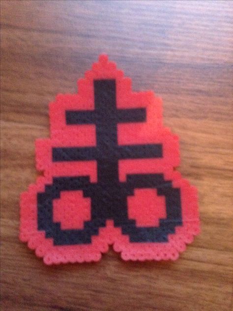 Cult Of The Lamb Perler Beads, Cult Of The Lamb, The Binding Of Isaac, Perler Art, The Lamb, Perler Bead, Mario Mushroom, Hama Beads, Perler Beads