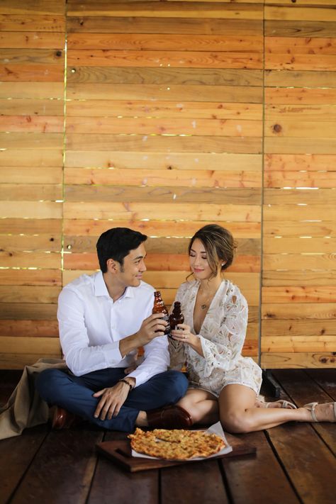 Cute Prenup Ideas, Kryz Uy Prenup, Wedding Pre Nup Ideas Photo Shoot, Chill Prenup Ideas, Prenup Photoshoot Ideas Indoor, Prenuptial Photoshoot Ideas Philippines, Indoor Prenup Shoot Outfit, Prenup Photoshoot Ideas Rustic, Prenup Theme Ideas Philippines