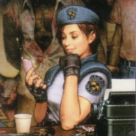 Valentine Artwork, Jill Valentine, Resident Evil, Twitter