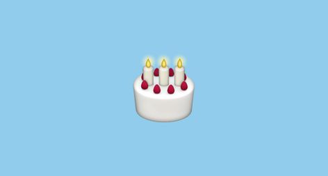 Emoji Meaning A frosted cake with lit candles, as presented for a birthday celebration. The style of cake widely varies across platforms. With white frosting and strawberries, Apple and… Cake Emoji Iphone, Birthday Cake Emoji, Cake Emoji, Emoji Birthday Cake, Frosted Cake, Cake Icon, Emoji Stickers Iphone, Emoji Birthday, Emoji For Instagram